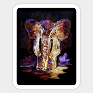 Translucent Elephant Sticker